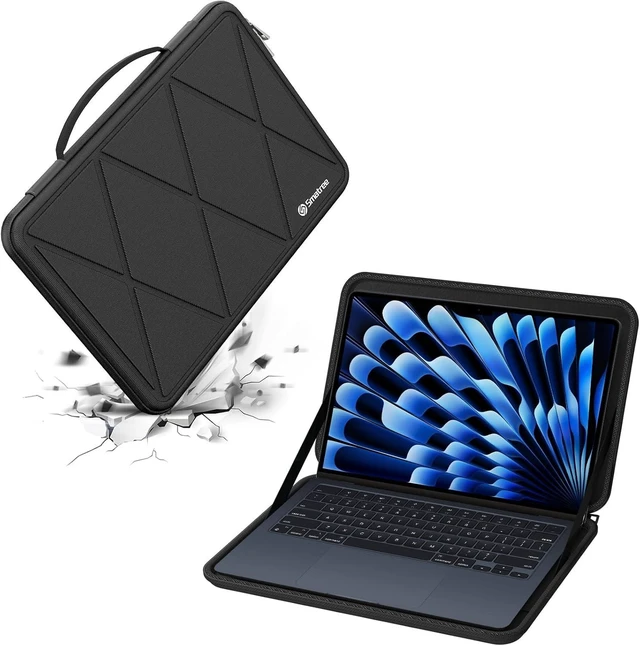 Main image of M38T Hard EVA Protective Sleeve for 13 inch MacBook Air M4 2025