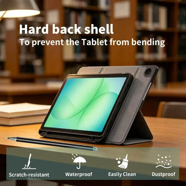Alt view image 7 of 7 - for iPad 11th (A16) Case+Stylus Pen Set for iPad 10th Gen