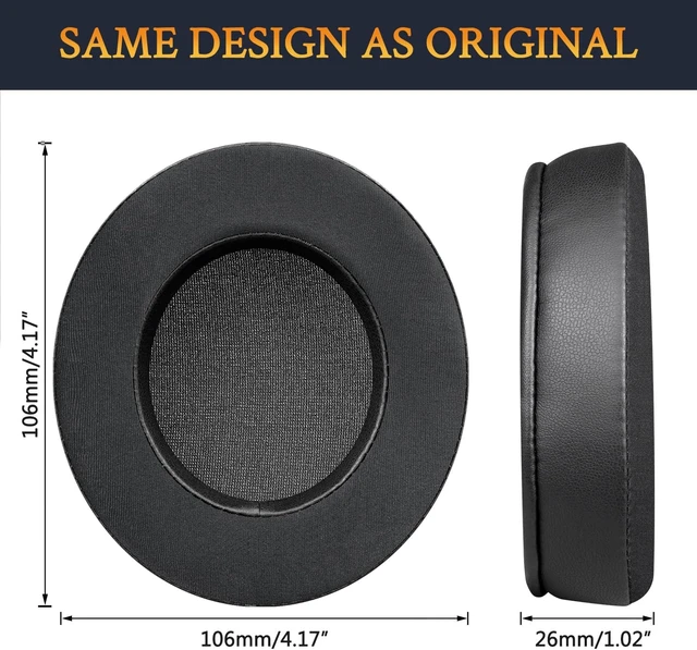 Alt view image 7 of 7 - Cooling Earpads for Razer Kraken 2019/Nari - Black