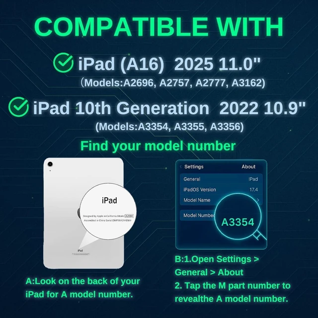 Alt view image 2 of 6 - Kids Case for ipad A16 11 Inch 2025 & ipad 10th Generation 10.9 2022 Heavy Duty Protective Cover for i pad 10/11TH Gen with Pencil Holder Handle for Boys