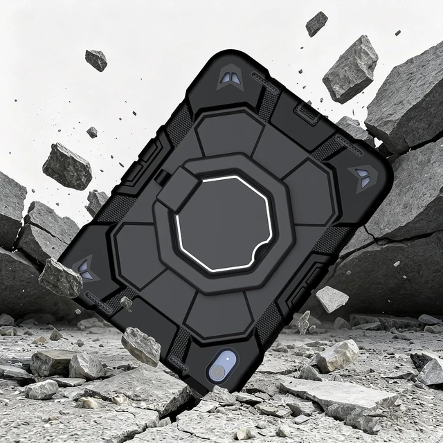 Alt view image 6 of 7 - Full-Coverage Case for iPad (A16) 11th Gen 2025 11 / 10th Gen 2022 10.9