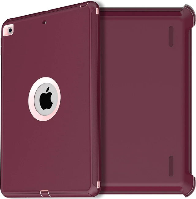 Main image of iPad 9th/8th/iPad 7th Gen Case iPad 10.2 2019/2020/2021 Case Heavy Duty Shockproof Triple Layer Defense for New iPad 7th/8th/9th Generation 10.2-inch 2019/2020 2021 Release(Purple)