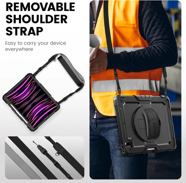 Alt view image 5 of 7 - Timecity Case for iPad Pro 12.9 inch 6th/5th/4th/3rd Generation 2022-2018