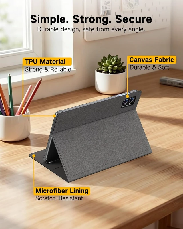 Alt view image 5 of 7 - 10.1-inch Android Tablet Case Compatible with T30W Model