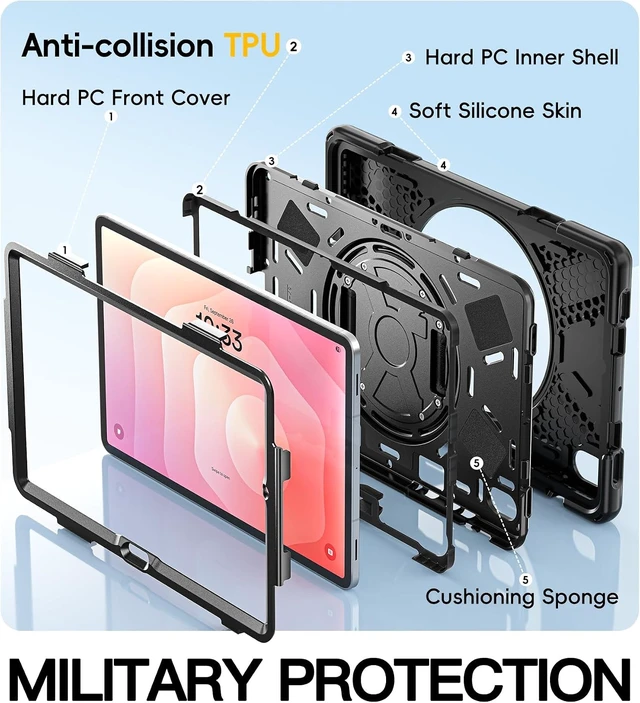 Alt view image 3 of 7 - Case for Galaxy Tab S11 : Galaxy tab S11 11 inch 2025