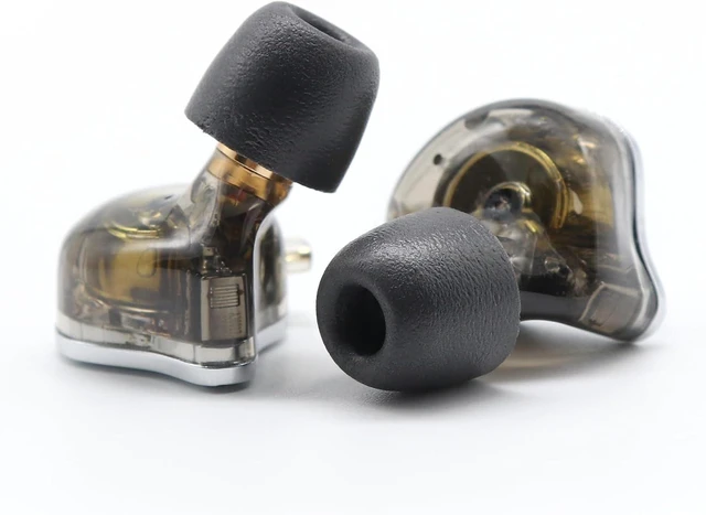 Alt view image 2 of 7 - Comply 500 Core Series Memory Foam Replacement IEM Ear Tips Black (S/M/L)