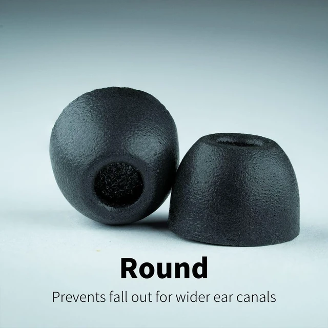 Alt view image 7 of 7 - Comply 500 Core Series Memory Foam Replacement IEM Ear Tips Black (S/M/L)