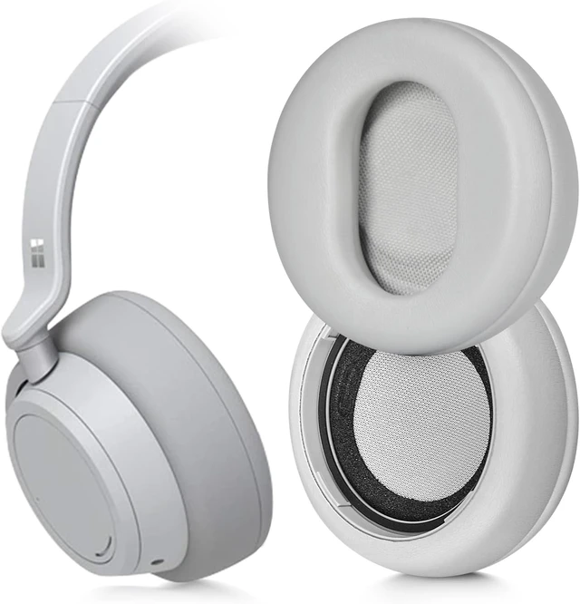 Alt view image 3 of 6 - Ear Pads Replacement Compatible with Microsoft Surface GEN I Headphone earpads Ear Pads for Microsoft Surface GEN II Ear Cushions Cups (Grey)