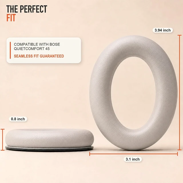 Alt view image 5 of 7 - PadZ QC45 - Earpads for QuietComfort 45 QC SE & QC Wireless