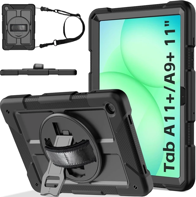 Main image of for Galaxy Tab A11+ Plus/A9+ Plus Case 11 2026/2023 Black