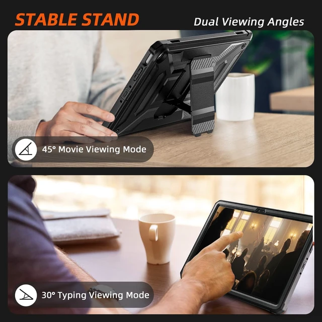 Alt view image 5 of 7 - Fire Max 11 Tablet case (13th Generation 2023 Release) Black