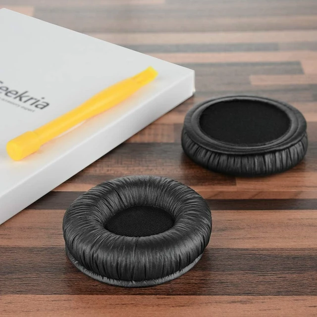 Alt view image 4 of 6 - Geekria Replacement Ear Pads Compatible with Sennheiser PX200 PX100 PX200-II PX100-II PXC300 PXC150 PXC250 PC130 (Black NOT Compatible with PXC250-II)
