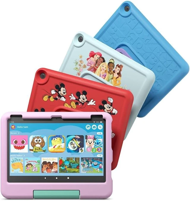 Alt view image 4 of 4 - Kid-Proof Case for Fire HD 10 tablet (Only compatible with 13th generation tablet 2023 release) - Pink