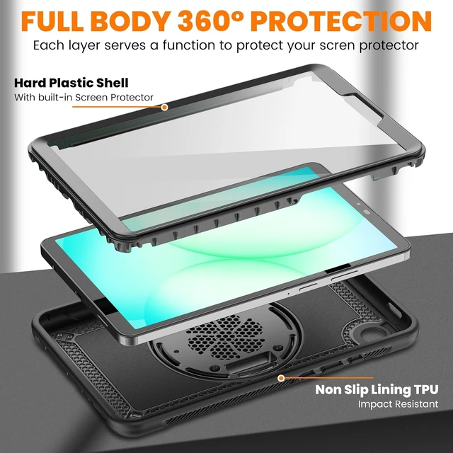 Alt view image 7 of 7 - KAIJIABox Case for Galaxy Tab A11 8.7 inch Galaxy Tab A9 8.7 inch