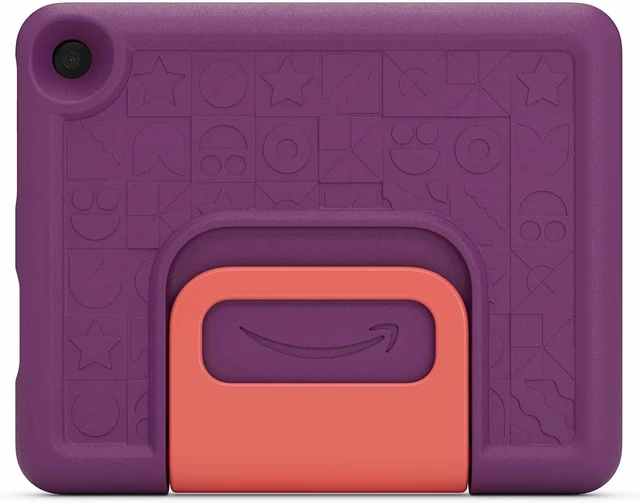 Alt view image 3 of 5 - Kid-Proof Case for Fire HD 8 tablet (Only compatible with 12th generation tablet) Grape