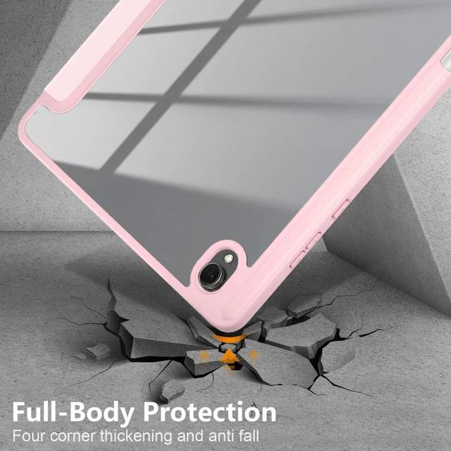 Alt view image 5 of 7 - Hybrid Slim Case for Galaxy Tab S11 11 2025 Pink
