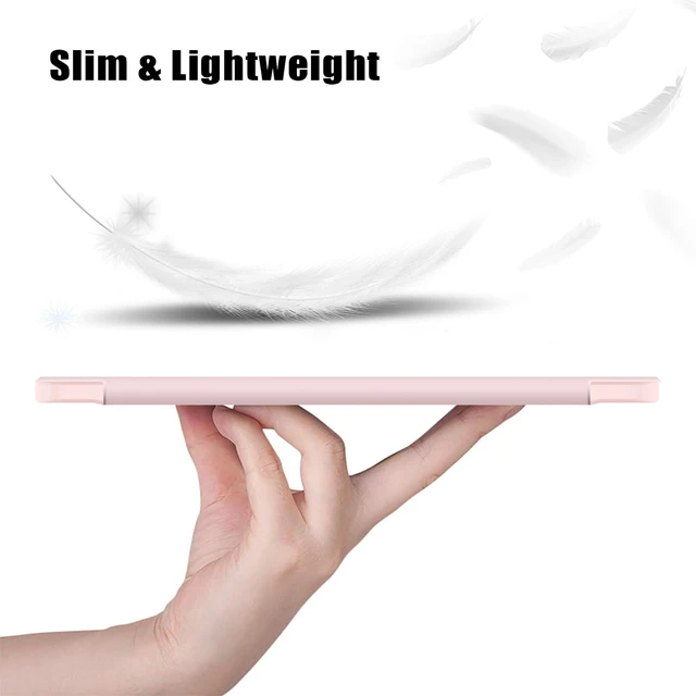 Alt view image 6 of 7 - Hybrid Slim Case for Galaxy Tab S11 11 2025 Pink