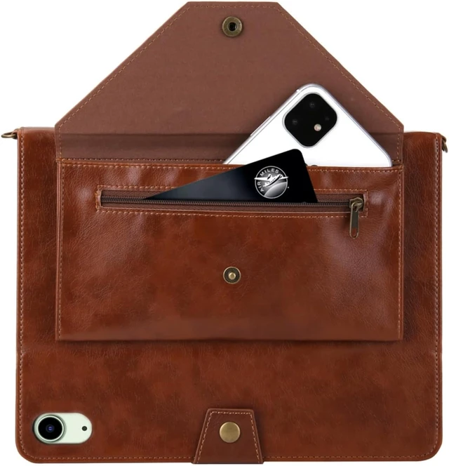 Alt view image 2 of 7 - JH PU Leather iPad Case for iPad 10th Gen 2022 / iPad A16 11th Gen 2025