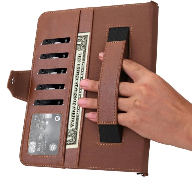 Alt view image 3 of 7 - JH PU Leather iPad Case for iPad 10th Gen 2022 / iPad A16 11th Gen 2025