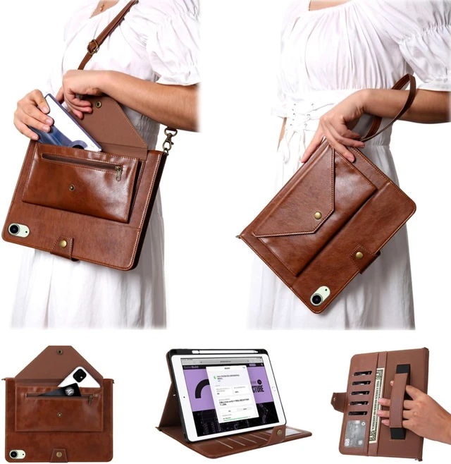 Main image of JH PU Leather iPad Case for iPad 10th Gen 2022 / iPad A16 11th Gen 2025