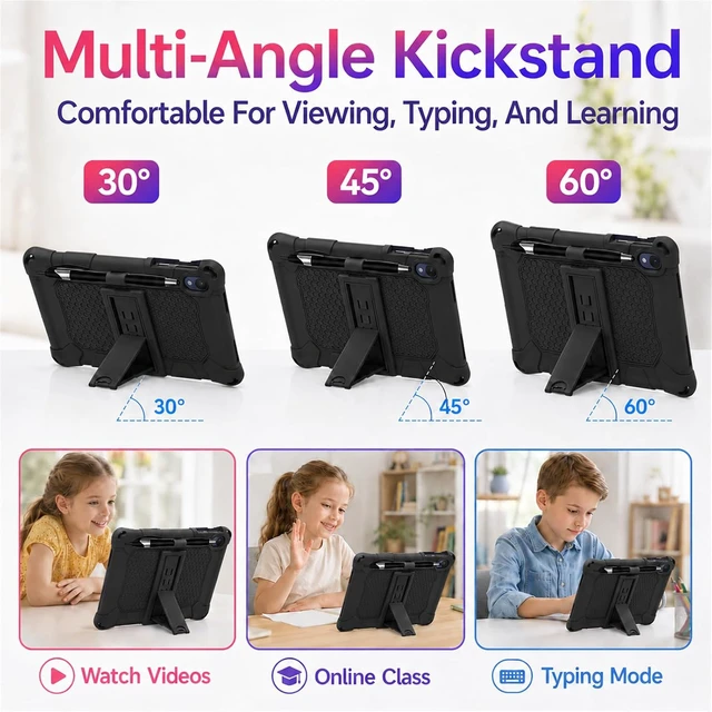 Alt view image 6 of 7 - Case for Onn 11 inch Tablet Gen 5 2026 (Model:TBSIL36018341)