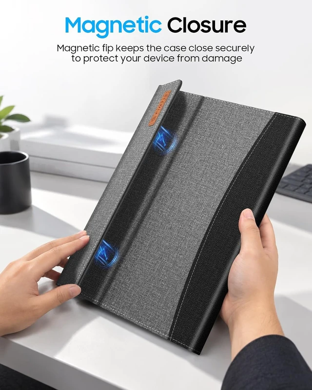 Alt view image 4 of 7 - Fintie Portfolio Case for Galaxy Tab S12 Plus 12.6 2026