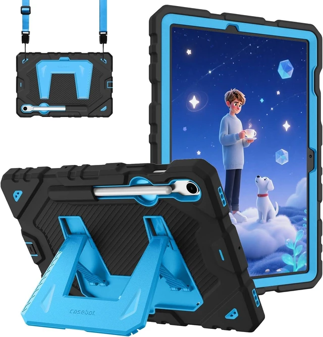 Main image of Fintie Kid-Friendly Case for Galaxy Tab S10 Lite/S10 FE/S9 FE/S9