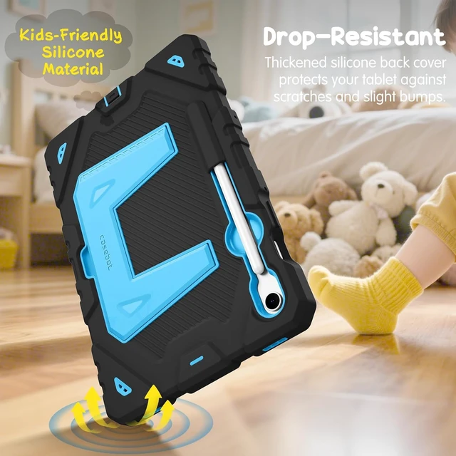 Alt view image 7 of 7 - Fintie Kid-Friendly Case for Galaxy Tab S10 Lite/S10 FE/S9 FE/S9
