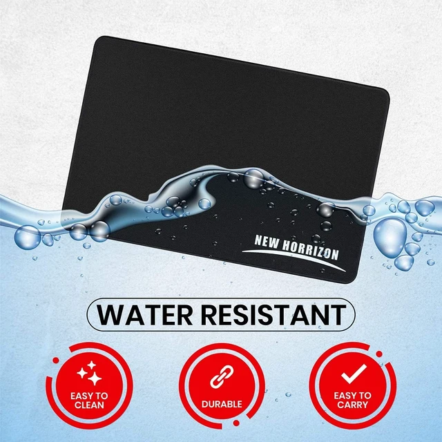 Alt view image 4 of 7 - Mouse pad Gaming mouse mat large mouse pads. Mouse Mat Gaming Compatible with Laser and Optical Mice Black mouse mats