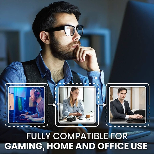 Alt view image 7 of 7 - Mouse pad Gaming mouse mat large mouse pads. Mouse Mat Gaming Compatible with Laser and Optical Mice Black mouse mats