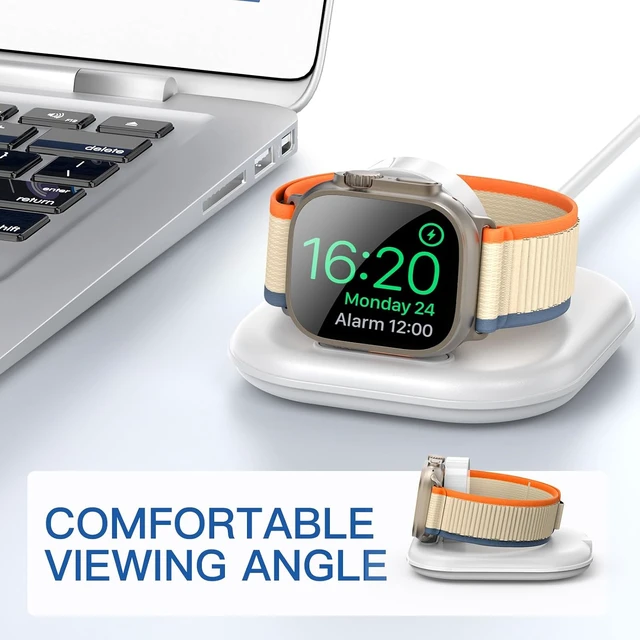 Alt view image 5 of 7 - 2026 Upgraded Fold Stand for Watch Charger Dock