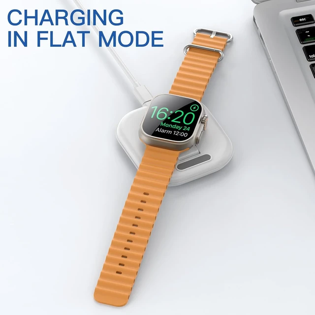 Alt view image 7 of 7 - 2026 Upgraded Fold Stand for Watch Charger Dock