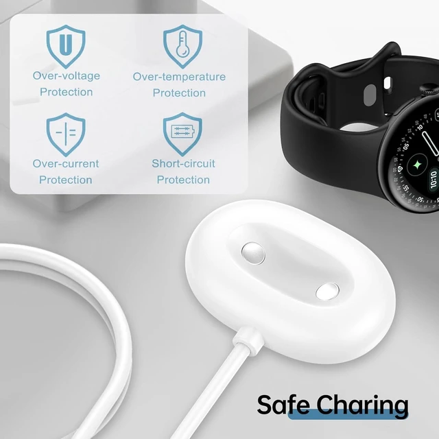 Alt view image 2 of 7 - Magnetic Charger for Google Pixel Watch 5/Pixel Watch 4