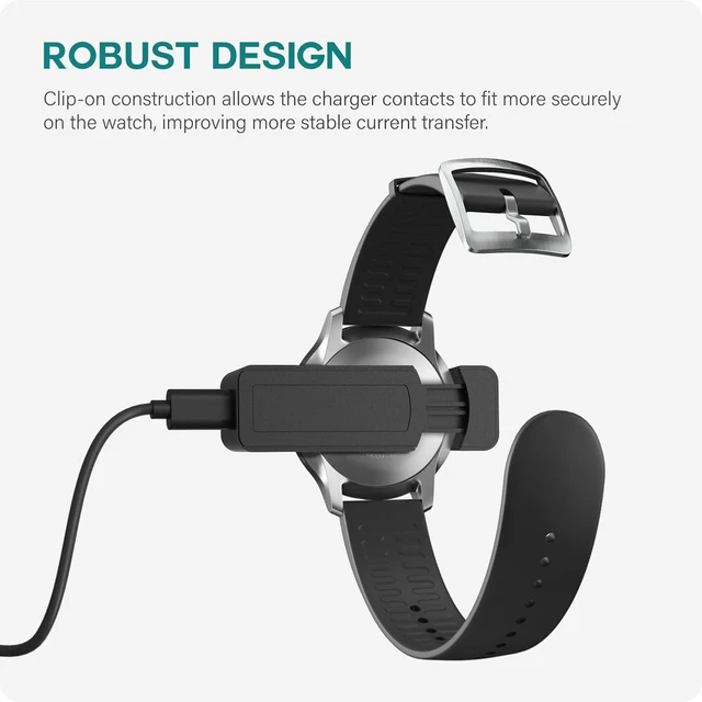 Alt view image 5 of 7 - Charger Cable Compatible with Withings Scanwatch 2
