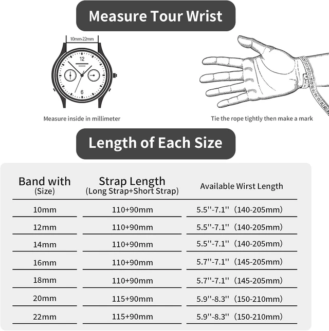 Alt view image 6 of 7 - Mesh Watch Band Metal - Black Quick Release Watch Bands for Men Women - Stainless Steel Smart Watches Strap Bracelet Replacement - 10mm 12mm 14mm 16mm 18mm 20mm 22mm