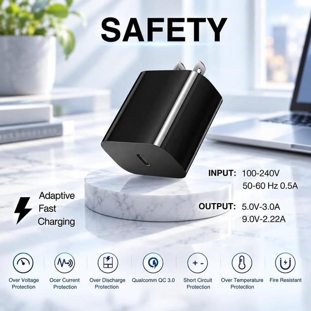 Alt view image 6 of 7 - 20W USB C Watch 9 Fast Charger Cable Compatible for Galaxy Watch 9 Ultra 2 8/8 Classic 7/6 5/5 Pro/4/4/6 Classic 3/Active 2/1 USB C to Magnetic Charging Cable Wall Charger 3.3FT