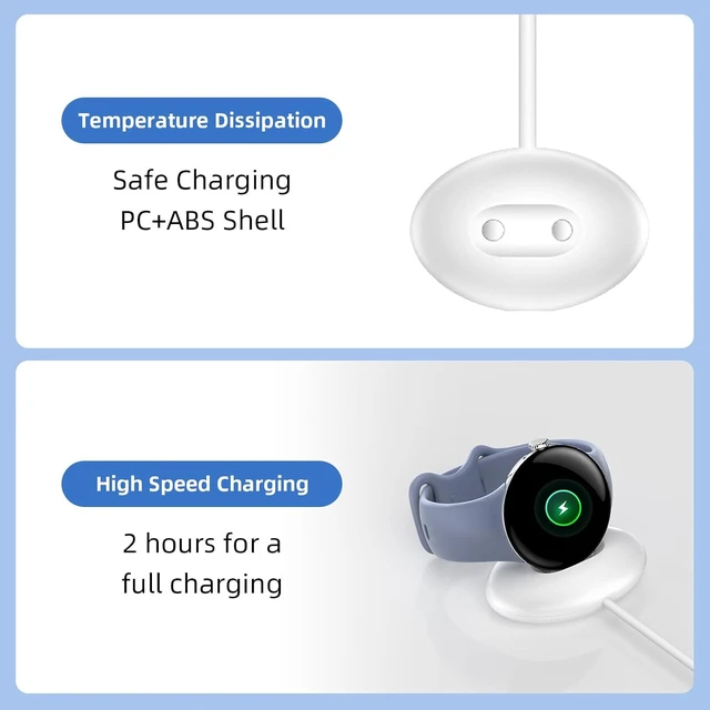 Alt view image 5 of 7 - 6FT USB C Charger Cord for Google Pixel Watch 4 5 Magnetic Charge Cable