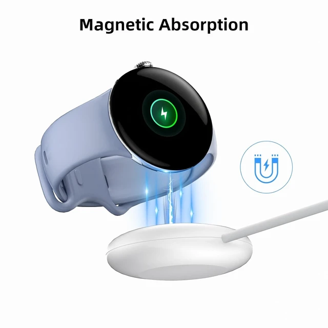 Alt view image 7 of 7 - 6FT USB C Charger Cord for Google Pixel Watch 4 5 Magnetic Charge Cable