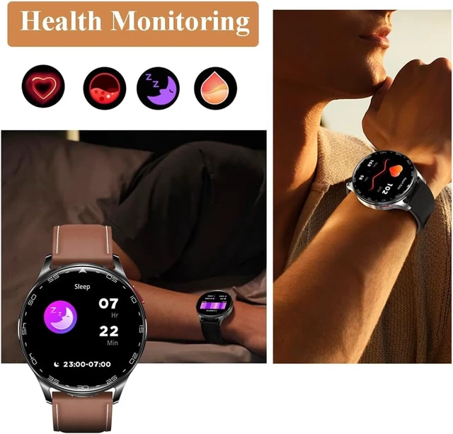 Alt view image 2 of 7 - Smart Watch with Earbuds 2 in 1 Bluetooth Smartwatch 1.39 HD IPS Screen Smartwatch for Men Women Fitness Tracker Long Time Standby Men Women Sports Smart Watch (Black)