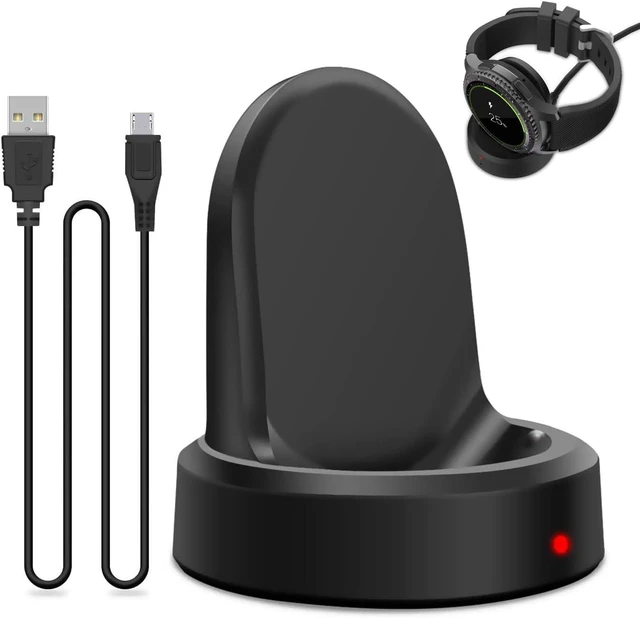 Main image of Watch Charger for Gear S2 Charging Dock with Micro USB Charging Cable for Smausng Gear S3 S2 Classic S3 Frontier S4 Smart Watch