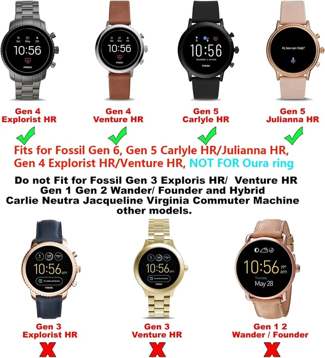 Alt view image 2 of 7 - Charger Compatible with Fossil Gen 6 / Gen 5 / Gen 4 / Sport Smartwatch Rapid Charger (Black)