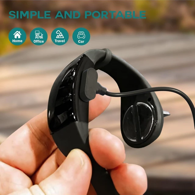 Alt view image 7 of 7 - Charger Compatible with Reliefband Premier and Sport Wristband - 1M