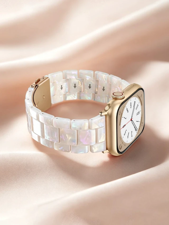 Alt view image 3 of 7 - Resin Bands Compatible with Watch Band 41mm/40mm/38mm/42mm