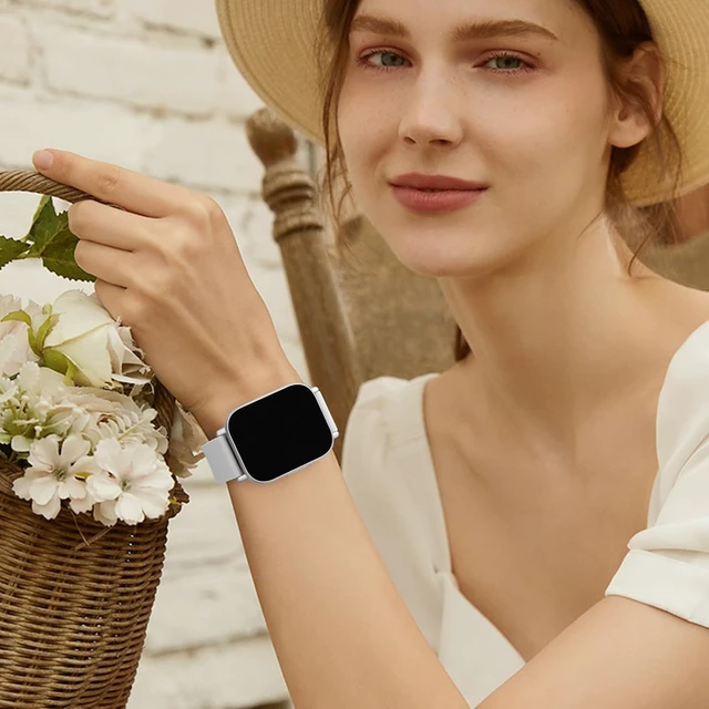 Alt view image 7 of 7 - 4-PACK Bands for Redmi Watch 5 Active/Redmi Watch 5 Lite Straps Women Men Soft Silicone Sport Watch Strap for Xiaomi 5 Lite / 5 Active Strap