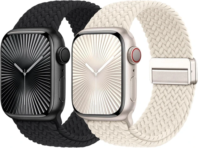 Main image of Braided Stretchy Magnetic Bands Compatible for Watch Band Women Men