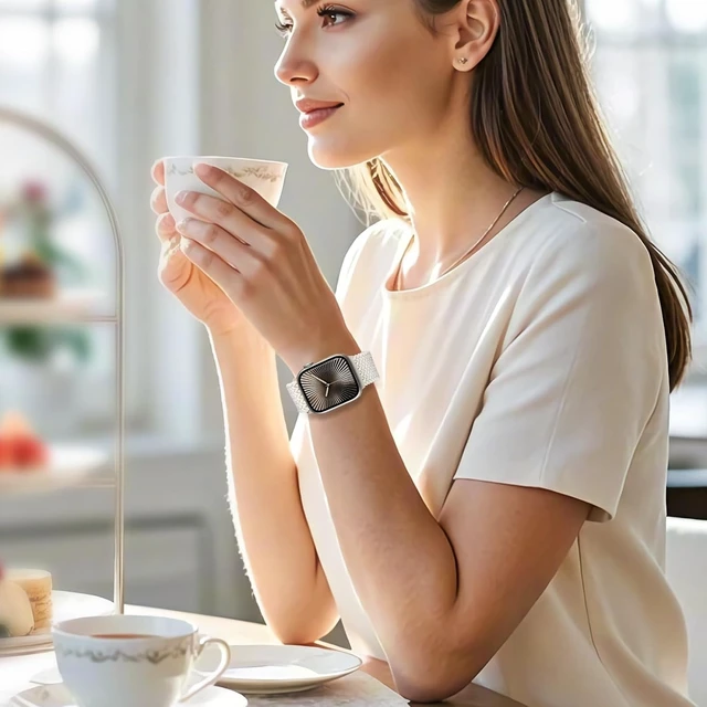 Alt view image 2 of 7 - Magnetic Braided Stretchy Loop - Compatible with Watch Band Women Men