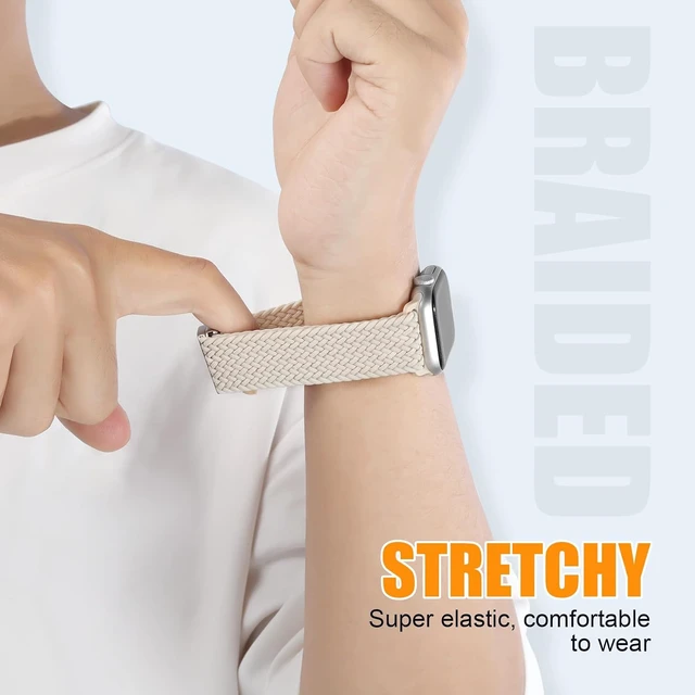 Alt view image 5 of 7 - Magnetic Braided Stretchy Loop - Compatible with Watch Band Women Men