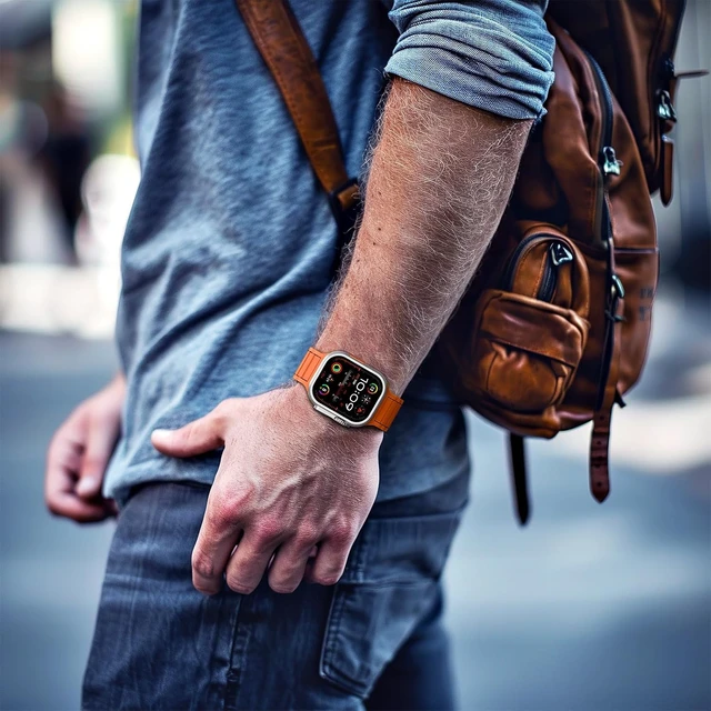 Alt view image 7 of 7 - Magnetic Link Solo Loop Sport Silicone Bands Compatible with Watch Ultra 3/2/1 49mm Series 11/10 46/42mm 9/8/7 45/41mm SE 6/5/4 44/40mm 3/2/1 42/38mm for Women Men