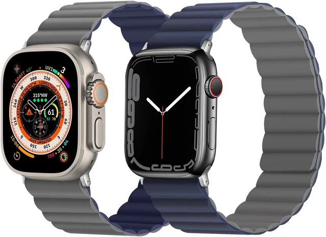 Alt view image 2 of 6 - Magnetic Bands Compatible with Watch Band 49/46/45/44mm