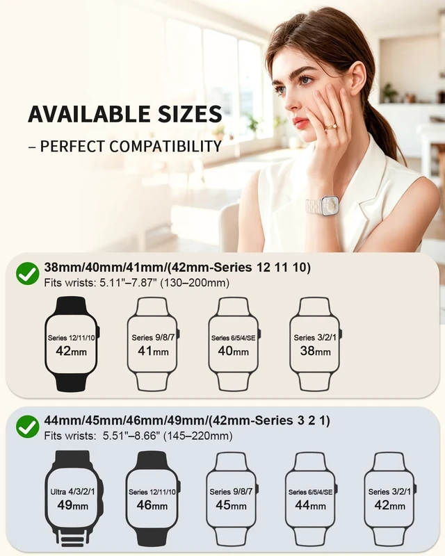 Alt view image 2 of 7 - Patented Magnetic Silicone Sport Band for Watch Bands for Women Men